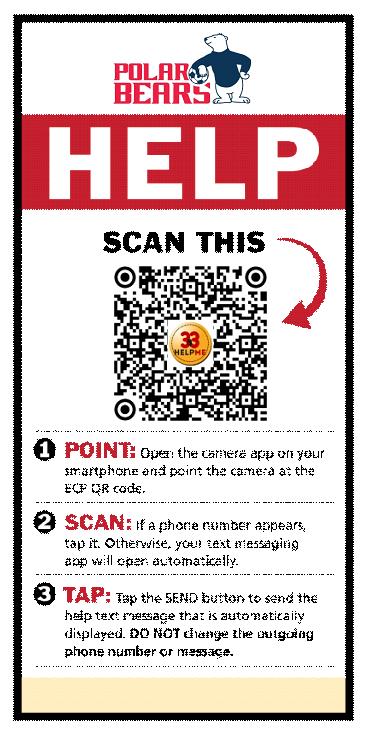 33HelpME QR Decal